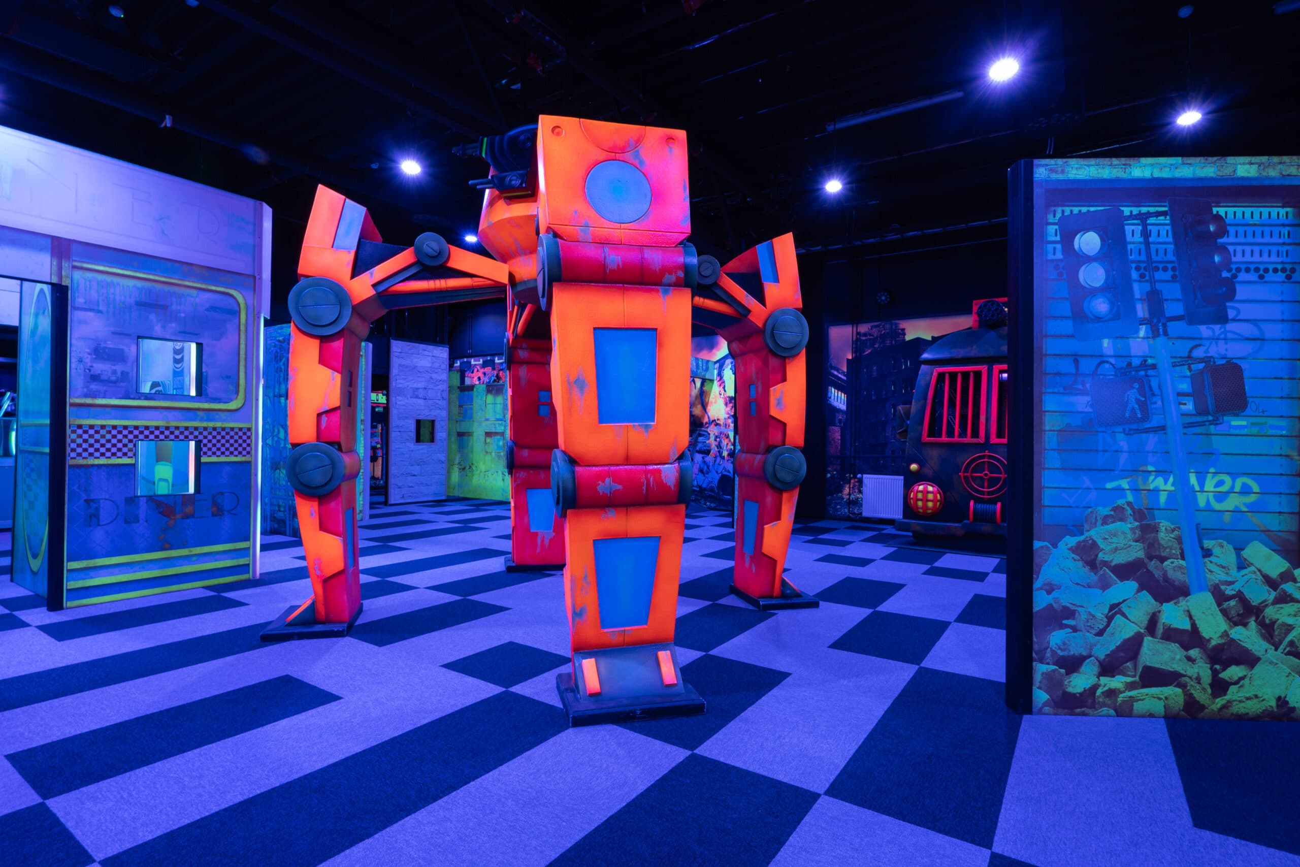 Trampolino Lasermäng